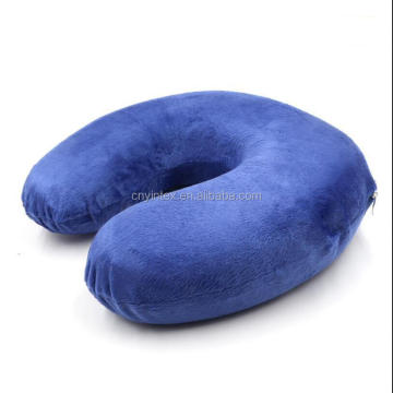 Fashion inflatable neck pillow air travel inflate neck pillow